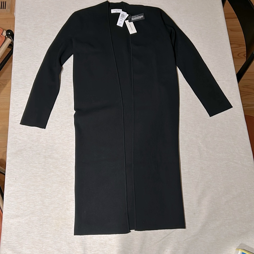 Aritzia Babaton Orpheum long cardigan black sz 2xs